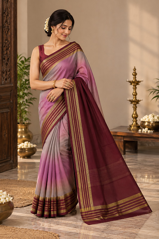 Pure Crepe Mysore Silk