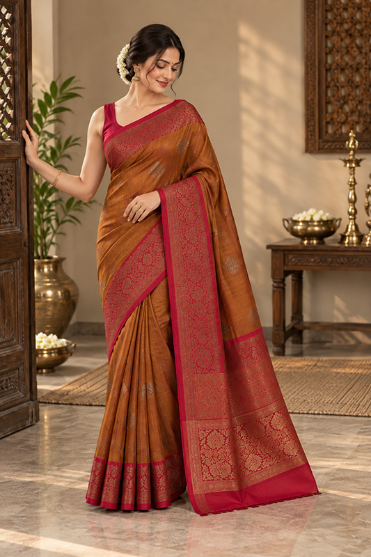 Pure Tussar & Tissue
